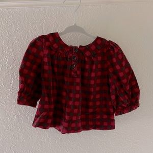 Baby Gap Plaid Top